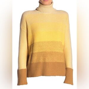 Religion Hustle ombré turtleneck sweater in cadmium yellow-freesia Fits M+